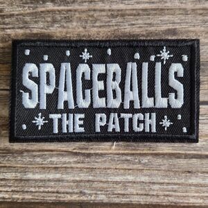 Spaceballs The Patch SciFi Comedy Space Funny 80's 90's Movie Patch